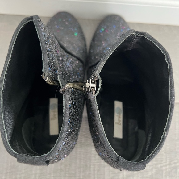Boden Blue Sparkle Ankle Boot Size 38/ US 7 - Picture 6 of 12